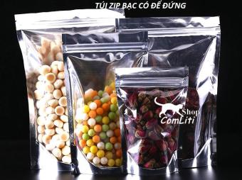 Combo Túi Zip Bạc Có Đế Túi Đựng Thực Phẩm Ngũ Cốc
