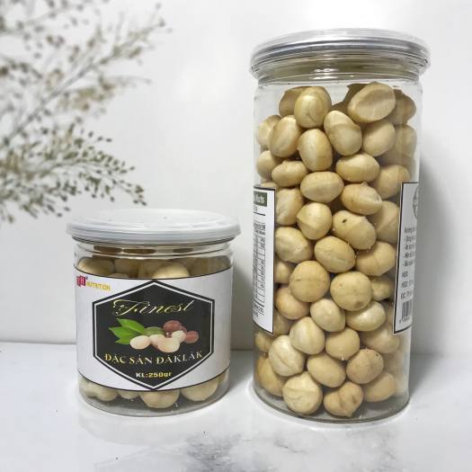 Mắc ca "Size Khủngin Ăn vặt Healthy - Da Đẹp - Dáng Thon, Lon Pet 500gr