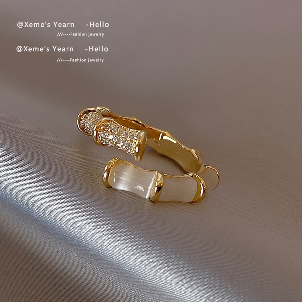 Gold ring design hot sale for girls