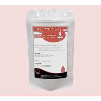 Bùn khoáng núi lửa Nhật 100gr Phát triển, tăng màu sắc cho cá koi, cá rồng, cá vàng, cá la hán, cá bảy màu guppy, nâng c