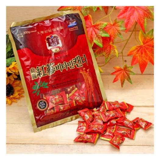 Kẹo Sâm Đỏ Hàn Quốc túi 200g HuTo House