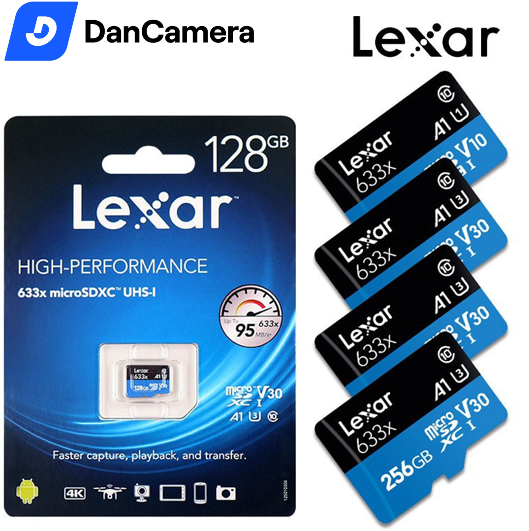 THẺ NHỚ MICROSDHC LEXAR 32GB | 128GB 95MB/45MB/S (633X)