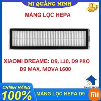 Màng lọc hepa robot hút bụi xiaomi dreame d9/ d9 pro / d9 max - l10 pro - mova l600 - hộp gồm 2 chiếc