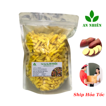 Khoai Lang sấy khoai vàng vụn An Nhiên 500g, đồ ăn vặt thơm ngon từ rau củ sấy khô