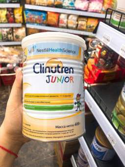 Sữa béo Clinutren Junior 400gr Nga