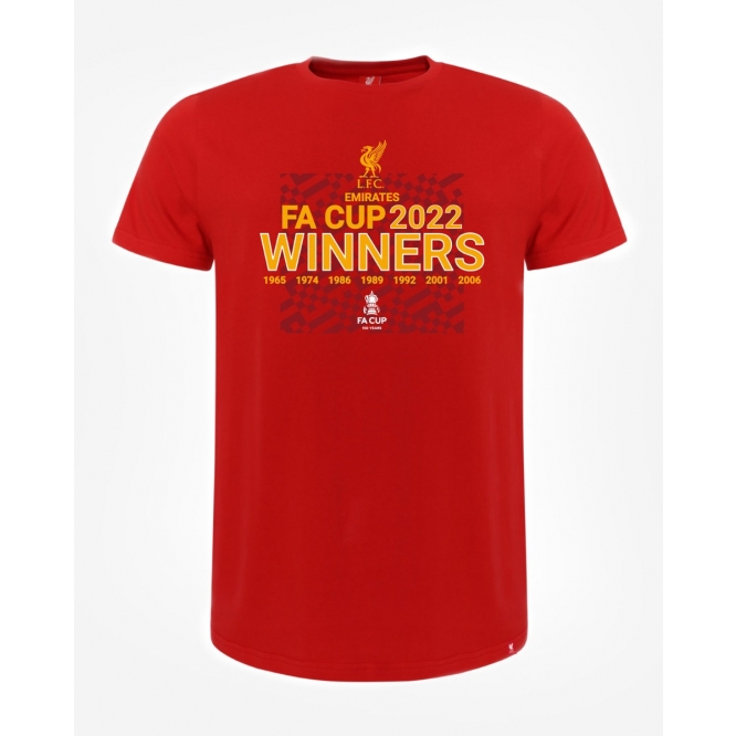 Liverpool FA Cup 2022 Winners Shirt