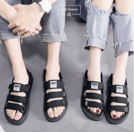 Giày sandal học sinh sinh viên quai ngang - Full size nam nữ
