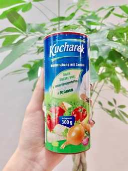 Hạt nêm rau củ cho bé kucharek 300g, mamy and baby care, hạt nêm rau củ, hạt nêm ăn dặm, hạt nêm kucharek, hạt nêm hữu cơ, ăn dặm, hạt nêm