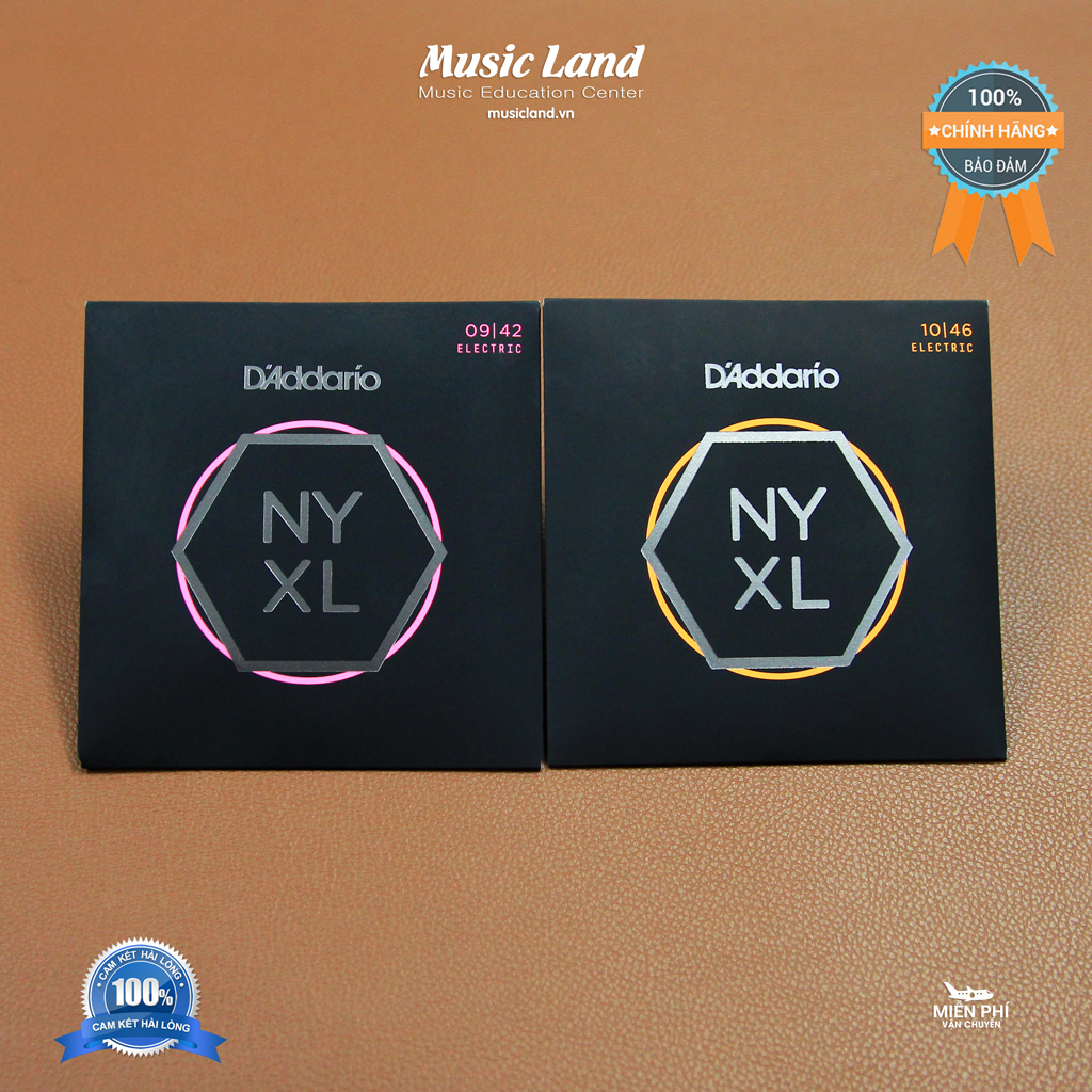 Dây đàn guitar điện d’addario nyxl – chính hãng usa