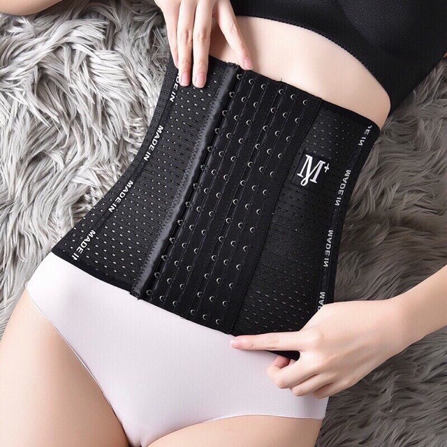 Gen nịt bụng định hình, đai nịt bụng giảm mỡ sau sinh giúp eo thon chống cuộn thông hơi chữ m cao cấp