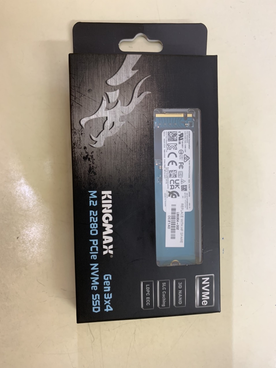 Ổ cứng ssd kioxia m.2 2280 - 256gb nvme