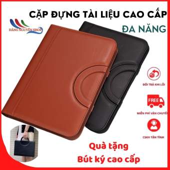 Cặp Đựng Tài Liệu Hồ Sơ A4 Đa Năng, Cặp Trình Ký Nhiều Ngăn, Cặp Trình Ký Da DN686