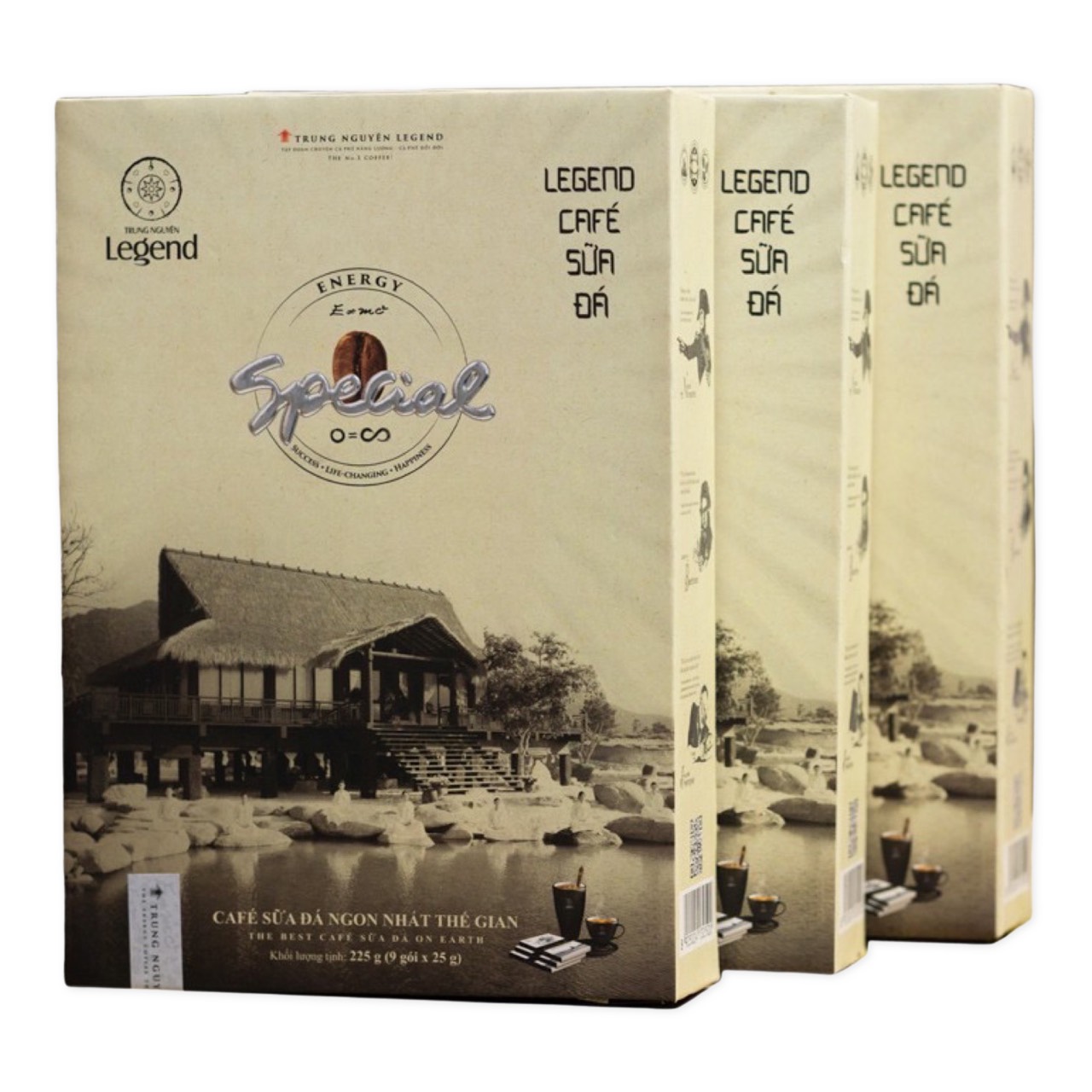 Cà phê sữa trung nguyên legend - hộp 9 gói - tổng 27 gói - chính hãng