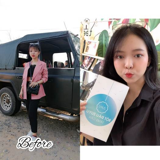 Combo Bột Tăng Cân + Bột Tăng Vòng 1 ZuYu (Tặng Tinh dầu massage V1 + THƯỚC ĐO)