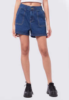 Colorbox Quần short denim lưng thun thời trang cho nữ