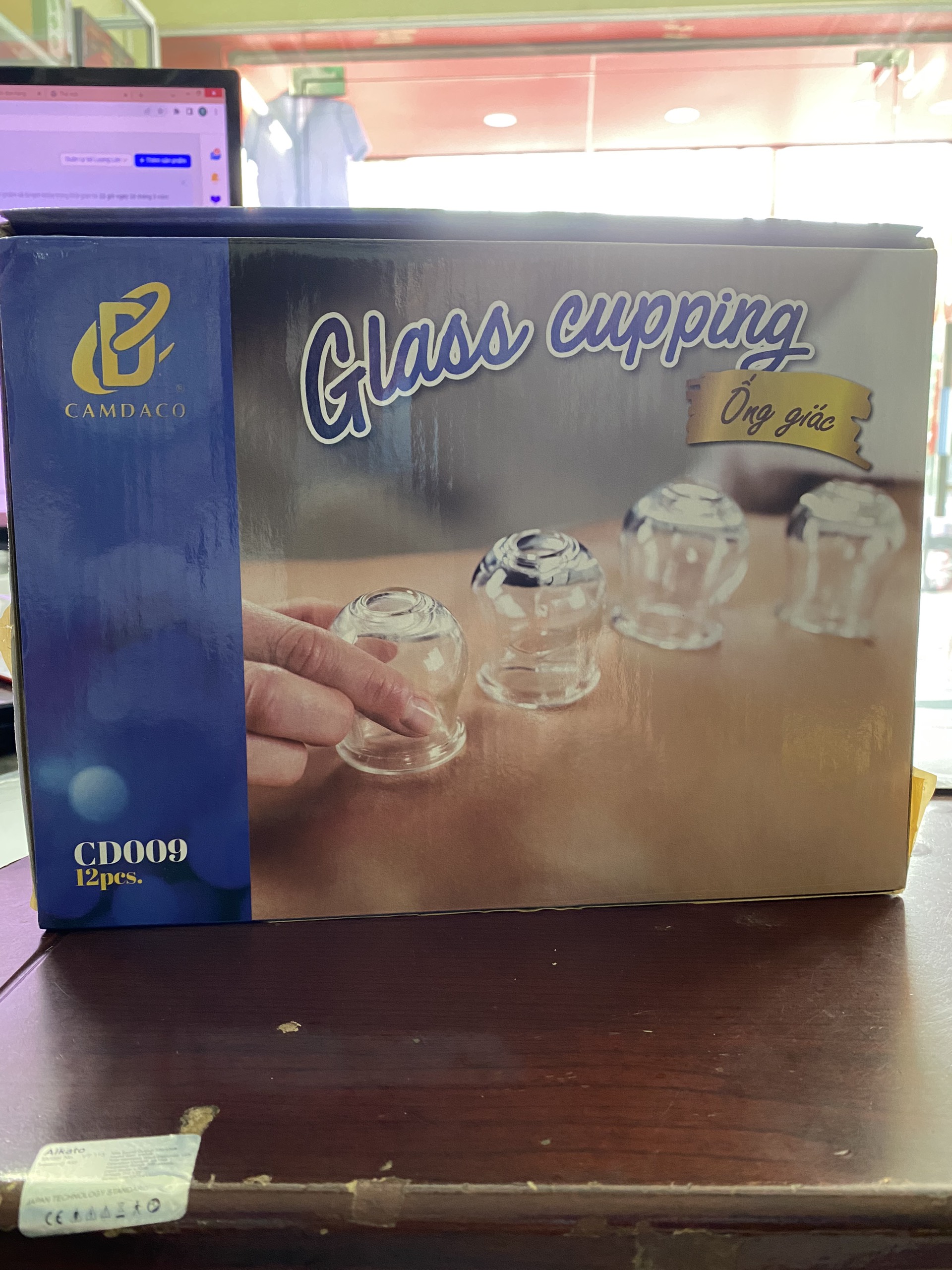 Bộ 12 Ống giác hơi thủy tinh cao cấp