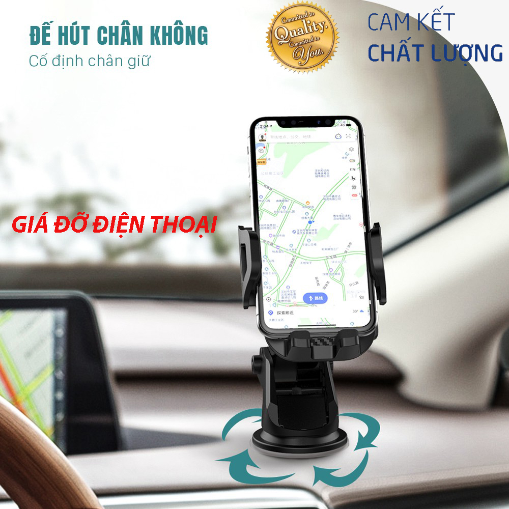 Đế hít điện thoại thông minh dành cho ô tô,giá đỡ điện thoại hít chân không,giá đỡ điện thoại đế hít siêu chắc trên ô tô , tiện lợi , dễ sử dụng