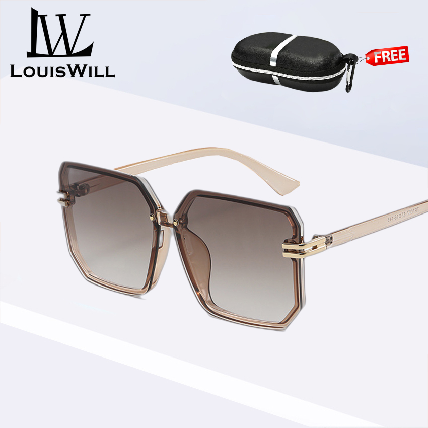 LazChoice]LouisWill Polarized Sunglasses Mens Eyewear Sunglasses