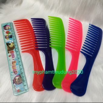 Lược nhựa thưa chải tóc xù nhỏ (1 cây)