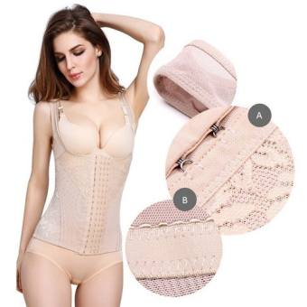 Áo Gen Nịt Bụng,Áo Định Hình-Áo Gile Gen Nịt Bụng Nâng Ngực có hình thật khách chụp