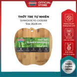 Thớt tre tự nhiên SUNHOUSE KS-CH2626B