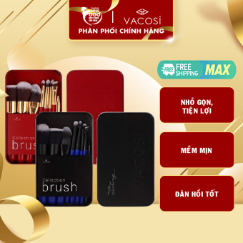 Hộp Cọ Du Lịch - Vacosi Travel Box (8 cây)