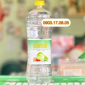 Dấm trắng Coroli (1L)