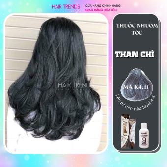 Thuốc nhuộm tóc màu THAN CHÌ - màu nhuộm KAMI Chính Hãng [K4.11]