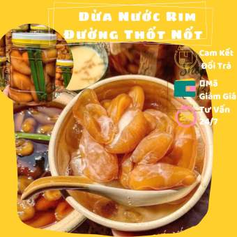 Dừa Nước Rim Đường Thốt Nốt 1Kg - Shop Mẹ Bắp