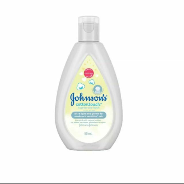 Sữa tắm gội toàn thân mềm mịn Johnson s baby bath CottonTouch 50ml 200ml