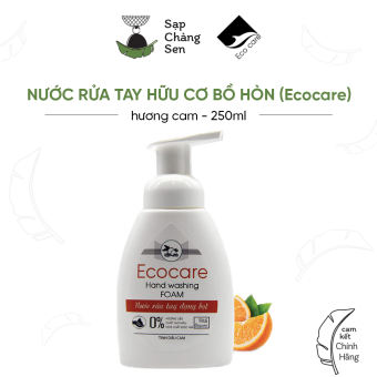 Nước rửa tay hữu cơ bồ hòn dạng bọt (Ecocare)