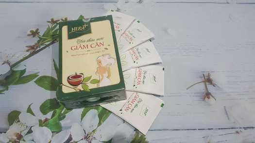 Trà Giảm cân Hera Plus dạng viên chính hãng nói không với FAKE