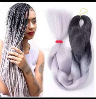 Bó tóc omber làm dreadlock, box braid, tóc nối