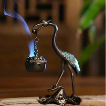 Hồng Hạc Đốt Trầm Hương, Lư Đốt Hương Trầm Hình Hồng Hạc