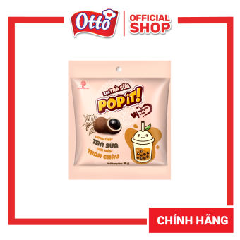 Kẹo Trà Sữa Trân Châu POPIT Túi nhỏ 36g | Đồ ăn vặt