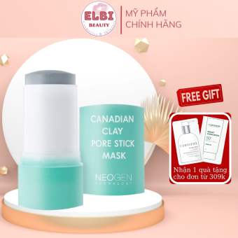 Thanh Lăn Neogen Giảm Mụn Đầu Đen, Mặt Nạ Đất Sét Bùn Băng Neogen Dermalogy Canadian Clay Pore Stick 28g