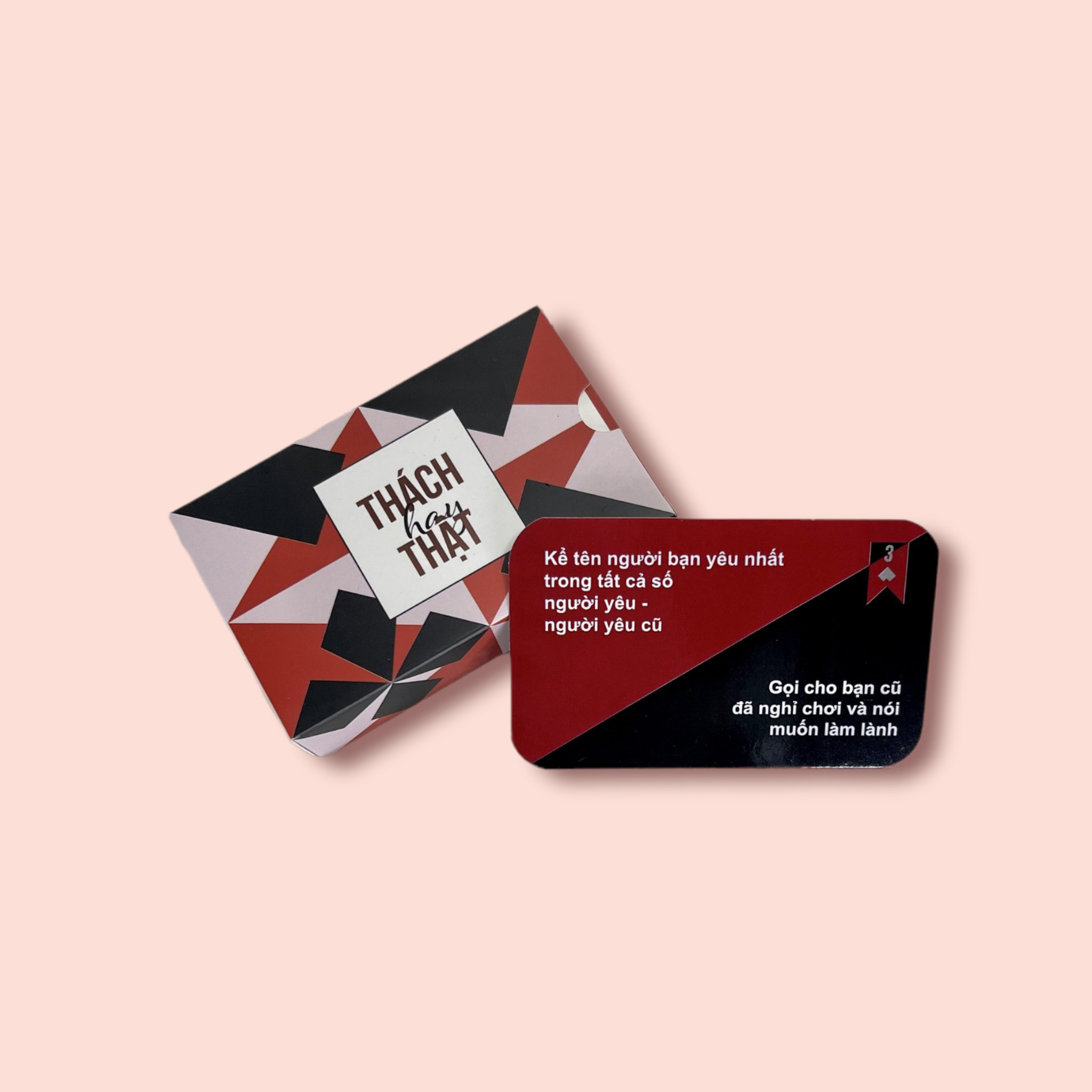 Bộ bài Drinking Game Thách hay thật “Truth or Dare” Thẻ Bài BoardGame