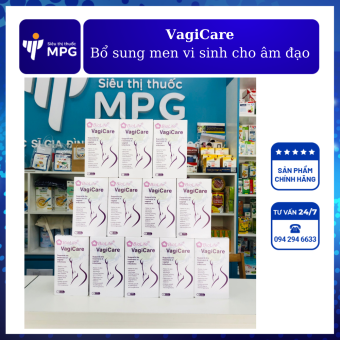 BioLife VagiCare – Men vi sinh giúp giảm mùi, giảm ngứa, nhiễm khuẩn âm đạo