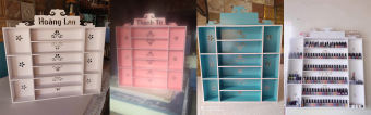Tủ đựng Sơn Nail 6 tầng