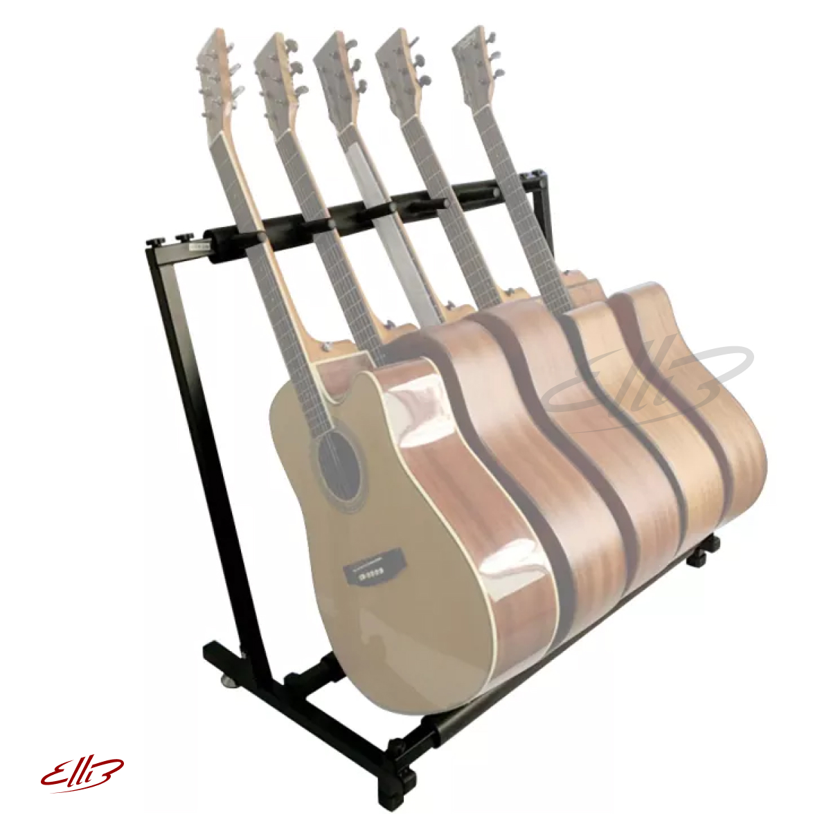 Chân để đàn 5 ngăn - Giá để 5 cây đàn guitar cao cấp