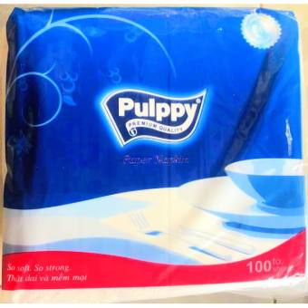 Khăn giấy ăn PULPPY 100 tờ