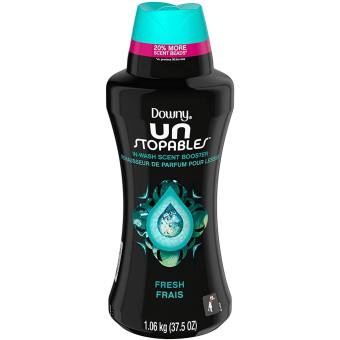 Viên xả thơm quần áo dạng hạt Downy Unstopables Fresh của Mỹ chai 1006gr (hạt Xanh)