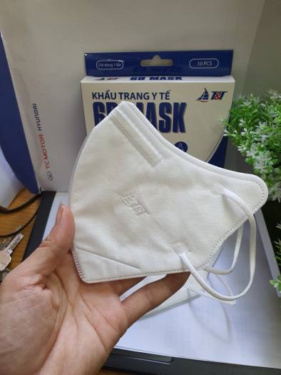 Hộp 10 chiếc khẩu trang 6D mask (đeo thoáng và êm)