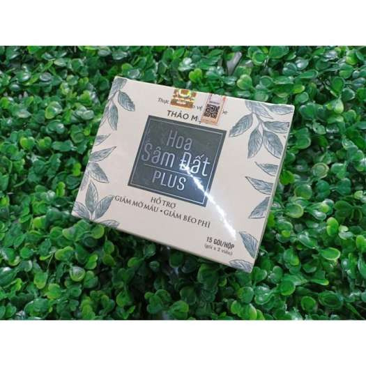 Trà giảm cân Hoa Sâm Đất Plus (15 gói)