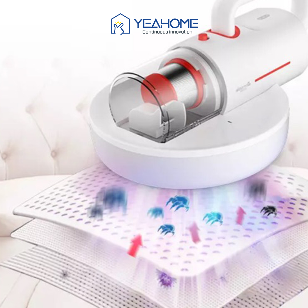Deerma CM1300 Máy hút bụi giường đệm, diệt khuẩn UV - Hàng Chính hãng