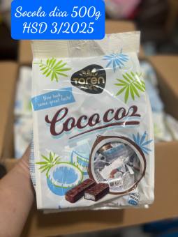 Socola Dừa 500g Nhân Dừa - Socola Thổ Nhỉ kỳ  ⚡ SIÊU NGON ⚡ ĐƯỢC ƯA CHUỘNG
