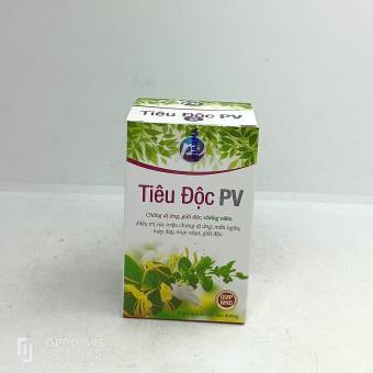 Viên uống Tiêu Độc PV chống dị ứng, giải độc, chông viem (lọ 60 viên)
