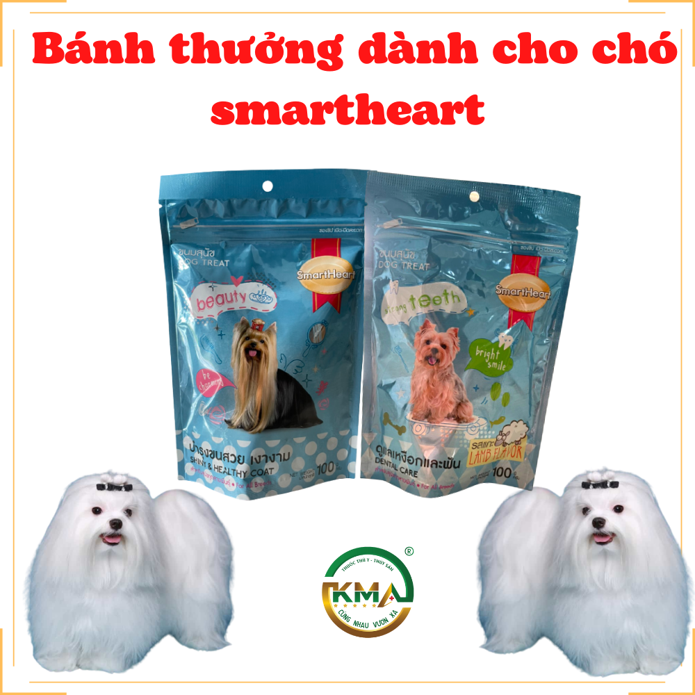 BÁNH THƯỞNG CHO CHÓ - SMARTHEART 100G