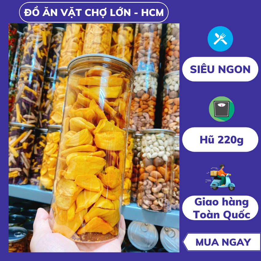 Mít sấy giòn ngon ngọt, múi dày giòn tan được nhiều người ưa thích, hoa quả sấy, mít sấy giòn, mít sấy khô, đồ ăn vặt