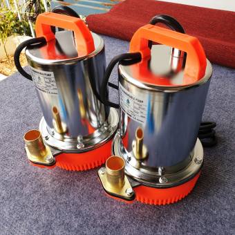 Bơm hút đáy bơm chìm INOX bể cá inox dùng điện 12V 24V công suất 180W Máy Bơm Nước chìm 12v - máy Bơm Tõm 24v - Bơm thả